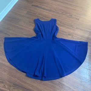 Beautiful blue flowing dress
